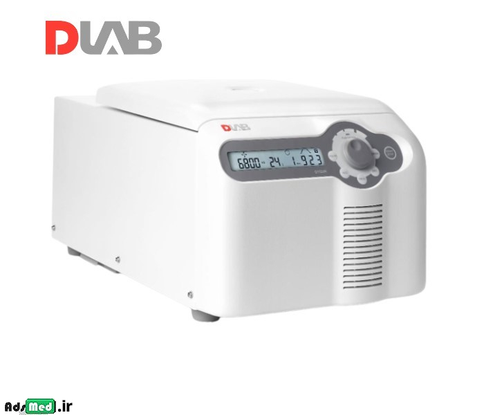 میکرو سانتریفیوژ یخچال دار ۲۴ شاخه ۱۵۰۰۰ دور مدل DLAB-D1524R